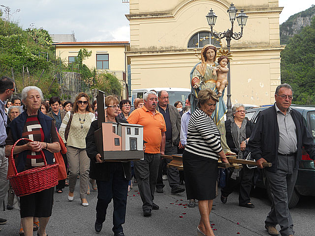 Ritorno della statua della Madonna a Papasidero